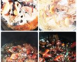 鶏レバーと新生姜の赤ワイン煮作り方3写真