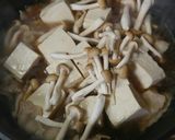☆豚ﾊﾞﾗ肉ときぬ豆腐の甘辛煮☆作り方8写真