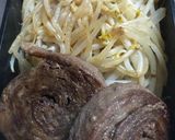 【弁当_炭水化物】米_モヤシ_肉で丼物作り方7写真