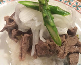 新玉ネギと牛肉のみぞれ和え　辛味完全攻略作り方4写真