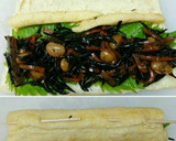 お弁当に♪ひじきの煮物の油揚げ巻き作り方2写真