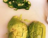 自信作☆アボカドとオクラのさっぱり和え作り方2写真