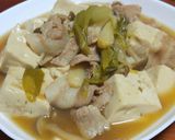 ☆豚ﾊﾞﾗ肉ときぬ豆腐の甘辛煮☆作り方14写真