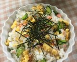 鮭ときゅうりと炒り卵のまぜ寿司♪作り方5写真