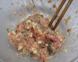 鮪のタタキ椎茸のせ梅マヨ焼き~お弁当にも作り方2写真