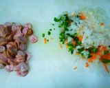 誰でも簡単♪パラパラ炒飯★作り方1写真
