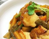 塩麹鶏胸肉とごぼう・にんじんのうま煮作り方7写真