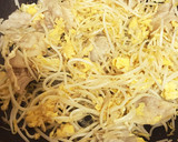 簡単☆もやしと豚肉のポン酢炒め作り方5写真