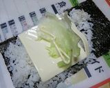 朝ごはんに♪子供大好き簡単レタスチーズ巻作り方2写真