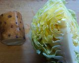 新キャベツと長芋のサラダ☆春の副菜作り方1写真