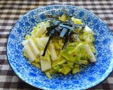 新キャベツと長芋のサラダ☆春の副菜作り方5写真
