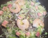 たまごスープの素でチャーハン作り方1写真