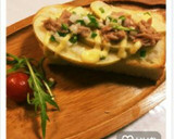 焼きマヨ香る~林檎とツナのトースト♪作り方6写真