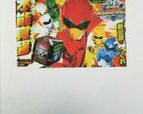 ジュウオウジャー☆キャラ弁☆ハンバーグで作り方1写真