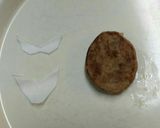 ジュウオウジャー☆キャラ弁☆ハンバーグで作り方2写真