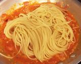 フレッシュトマトのペペロンチーノ作り方18写真