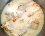手羽元とピーナッツの白カレー作り方3写真