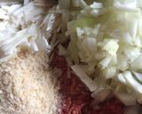 ノンオイルで豆腐ハンバーグ作り方1写真