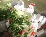 はんぺんカイワレサラダ作り方4写真
