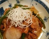 ご飯が進む‼豚バラと新玉ねぎの煮物作り方5写真