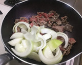 牛肉と玉葱の黒胡椒炒め作り方4写真
