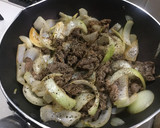 牛肉と玉葱の黒胡椒炒め作り方6写真