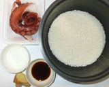 タコご飯♪簡単タコ炊き込みご飯♪混ぜご飯作り方1写真