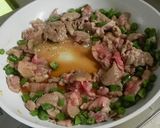 簡単★豚肉とインゲンのオープンいなり寿司作り方5写真