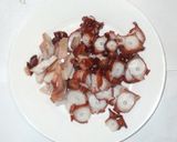 タコご飯♪簡単タコ炊き込みご飯♪混ぜご飯作り方5写真