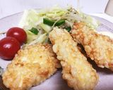 天かすでカリカリなチキンカツ作り方5写真
