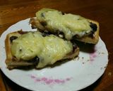 あずきとフルーツのチーズトースト作り方5写真