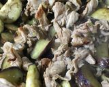 男料理☆君も黄身もとろける☆なすみそ豚丼作り方5写真