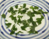 大葉の簡単なちぎり方作り方4写真
