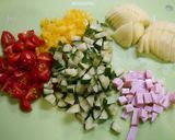 簡単！野菜が主役のポテトサラダ(酢生姜)作り方1写真