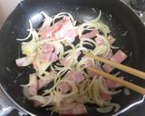 菜の花とベーコン☆ピザ風たまご焼き作り方4写真