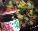 海苔の佃煮野菜炒め作り方2写真