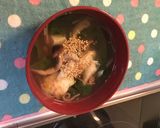 ナムルで、リメイク,,,中華スープ♡作り方4写真