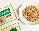 ♪鶏そぼろの残りで豆腐のあんかけ♪作り方1写真