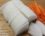 梅干し塩昆布で簡単◎大根の箸休め作り方1写真