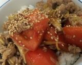 ☆簡単★豚トマ丼‼︎‼︎作り方3写真