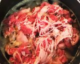 ♪牛肉とこんにゃくの煮物♪作り方3写真