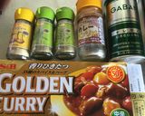 ほうれん草と合挽きのカレー作り方1写真