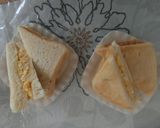 味噌たまの和風トーストサンド作り方8写真