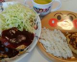 ヘルシー‼離乳食後期～ささみハンバーグ作り方15写真