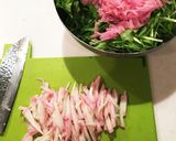 簡単☆あと一品!火も使わない水菜の和え物作り方5写真