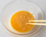 菜の花とベーコン☆ピザ風たまご焼き作り方3写真