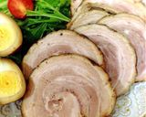 チャーシューの煮汁活用！豚バラほうじ茶煮作り方15写真