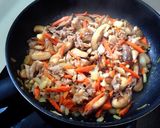 食べごたえ満点！トマトマカロニパスタ作り方5写真