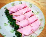 お弁当におつまみに☆カイワレのハム巻き作り方5写真