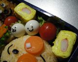 お弁当にどうぞ。カニかま卵焼き作り方3写真